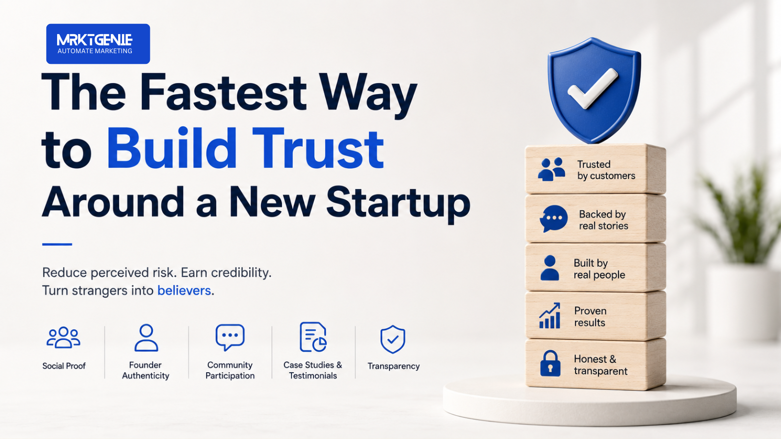 The Fastest Way to Build Trust Around a New Startup hero image