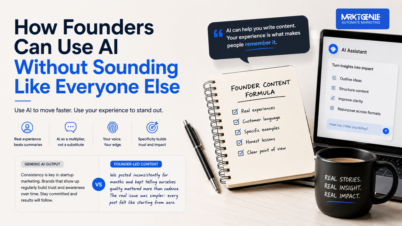 How Founders Can Use AI Without Sounding Like Everyone Else image